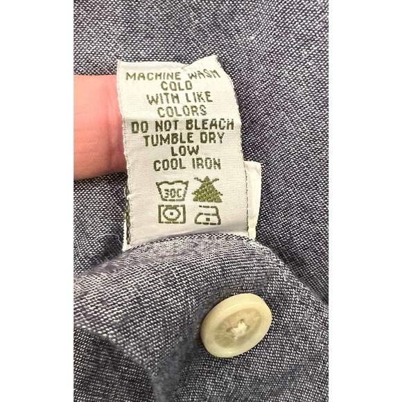 ORVIS Tech Chambray Short-Sleeved Work Shirt Size XXL - Picture 4 of 4